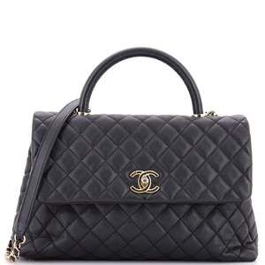 Chanel Coco Top Handle Bag Quilted #240086C45B